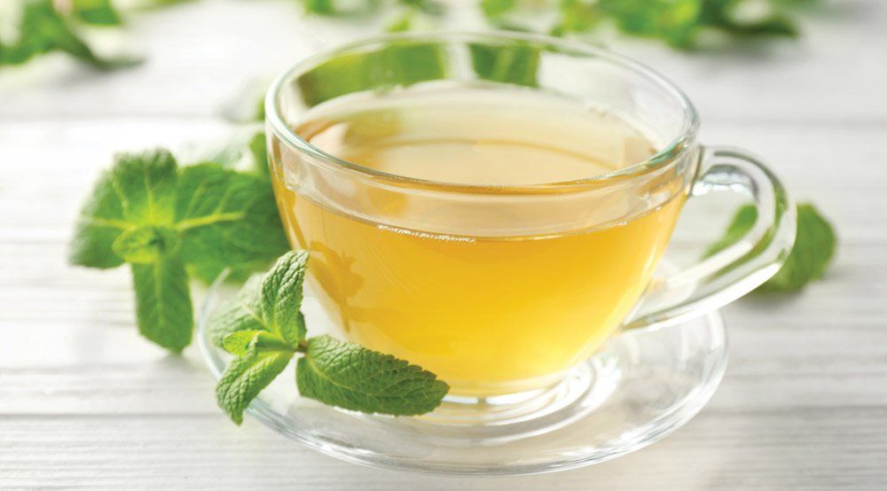 lemon balm herbal tea