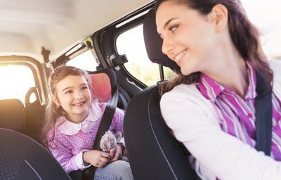 Child Custody — Child and her Mother inside a Car in Columbus, GA