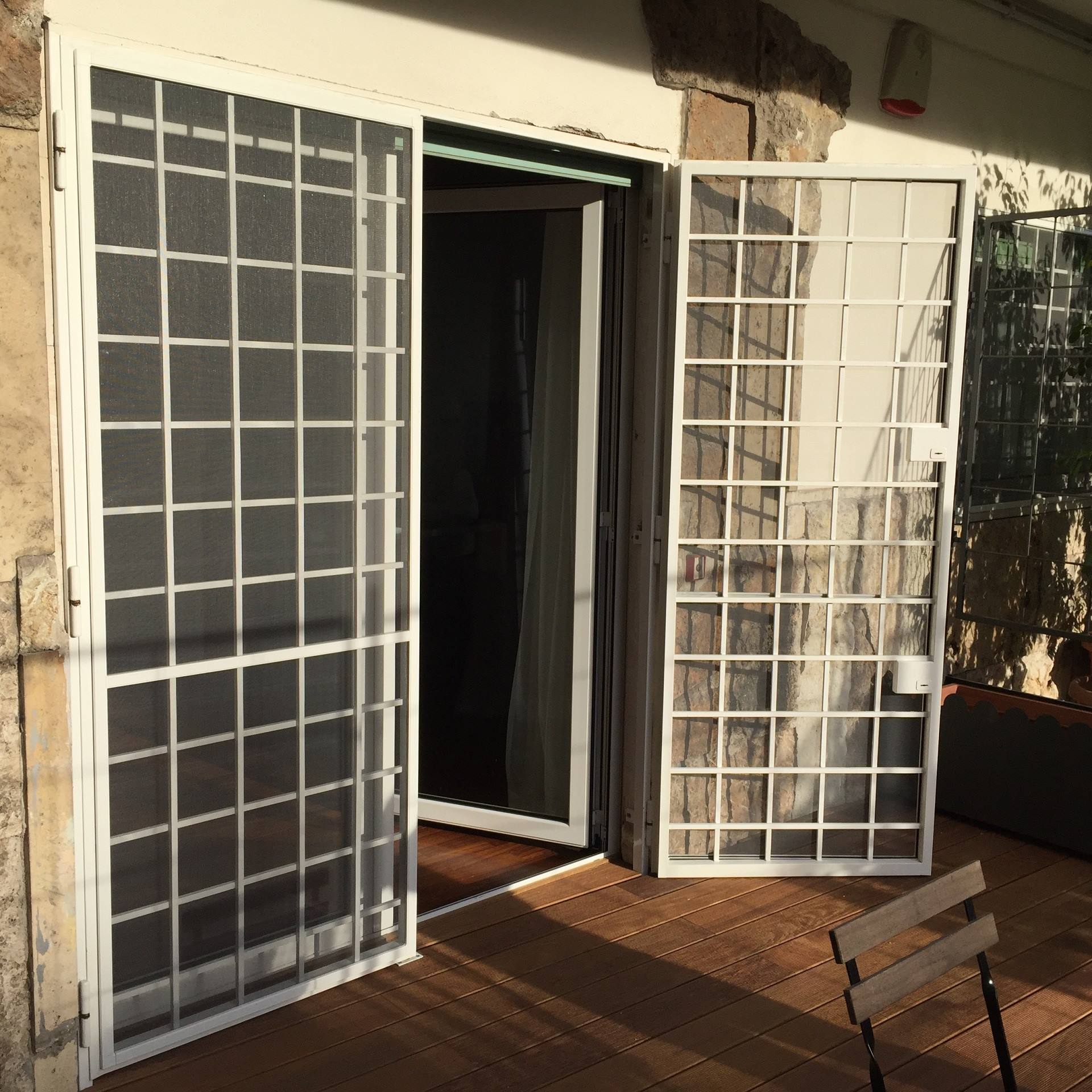 Inferriata per porta