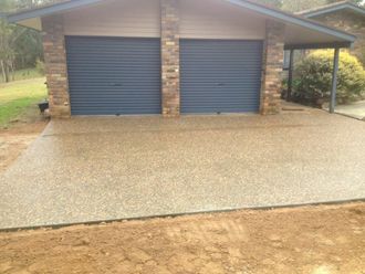 Driveway — Shanahan's Concreting in Uralla, NSW