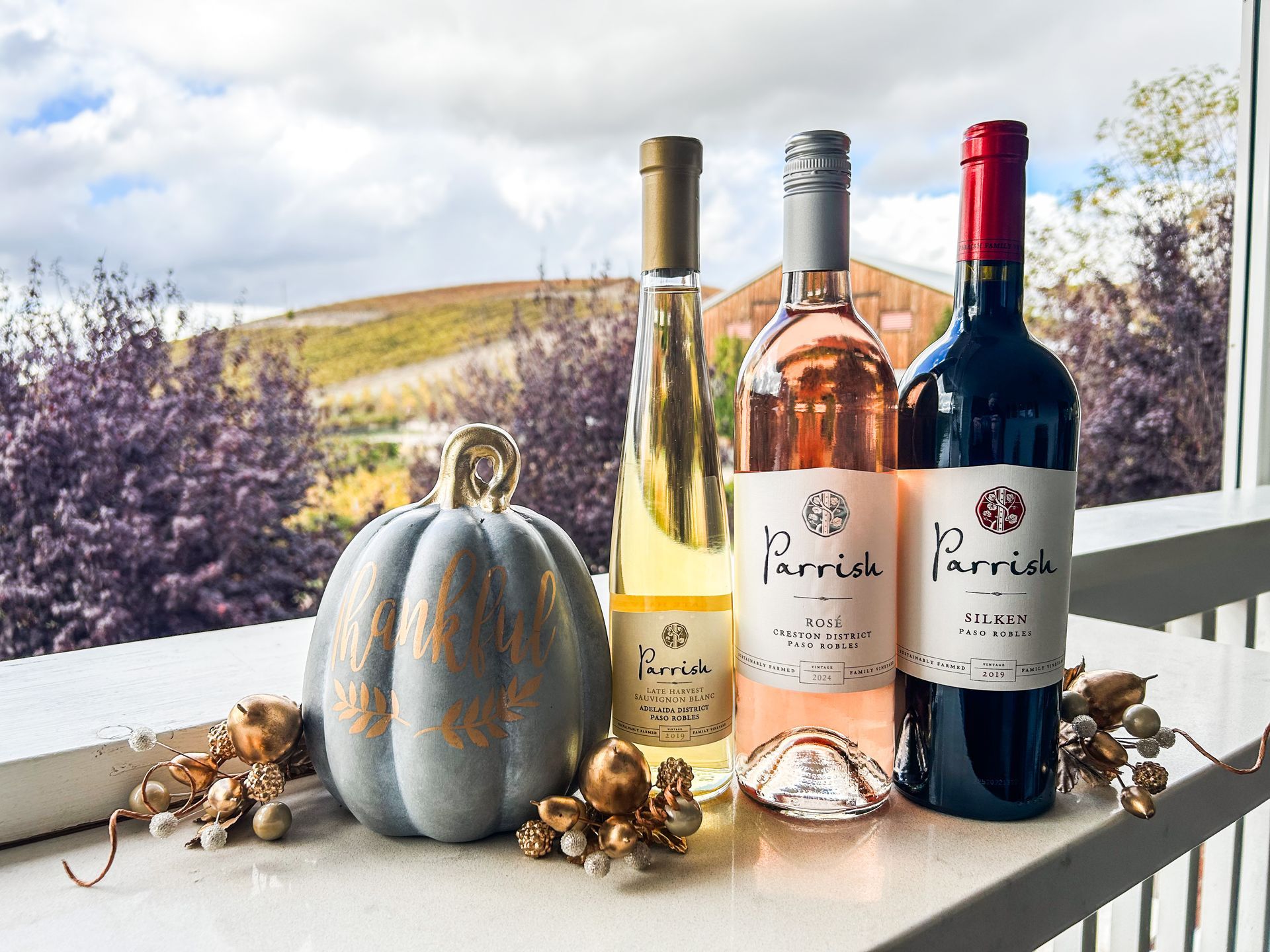 Thanksgiving wine and food pairings in Paso Robles Wine Country at 3590 Adelaida Road , Paso Robles