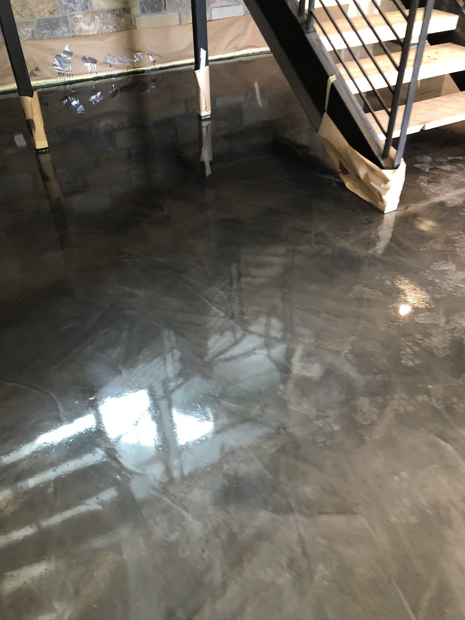Epoxy Resin on the Floor — Silverthorne, CO — K J M Floor Store