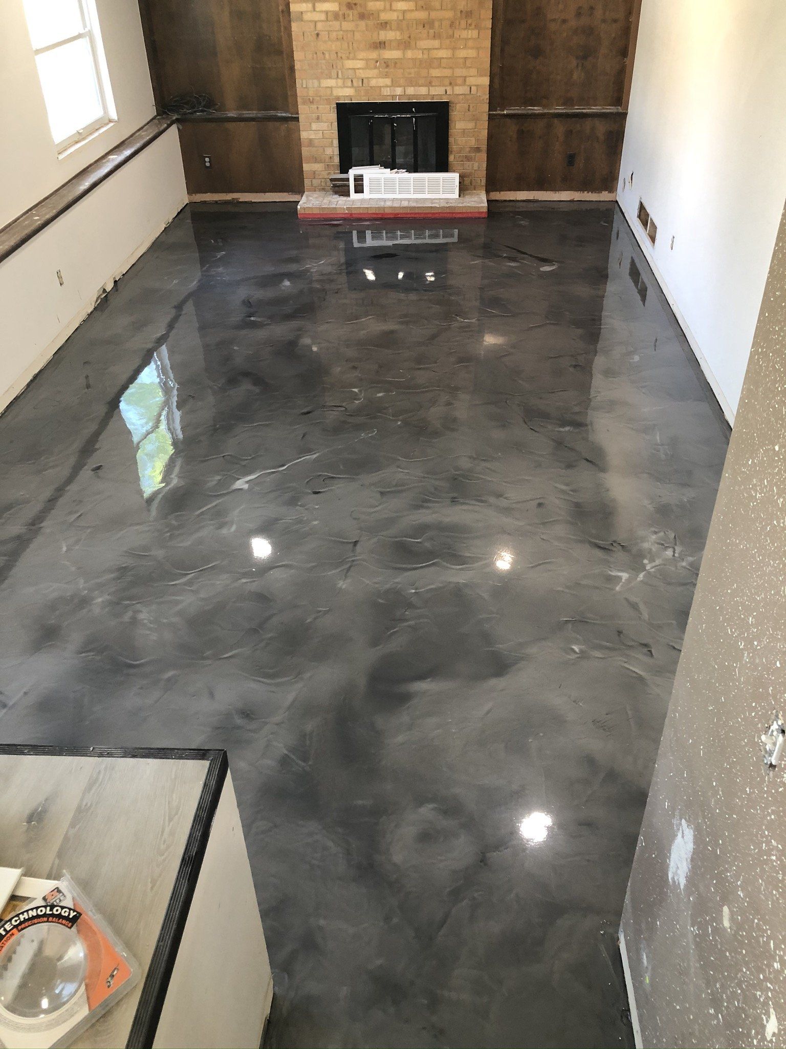Gray Epoxy — Silverthorne, CO — K J M Floor Store