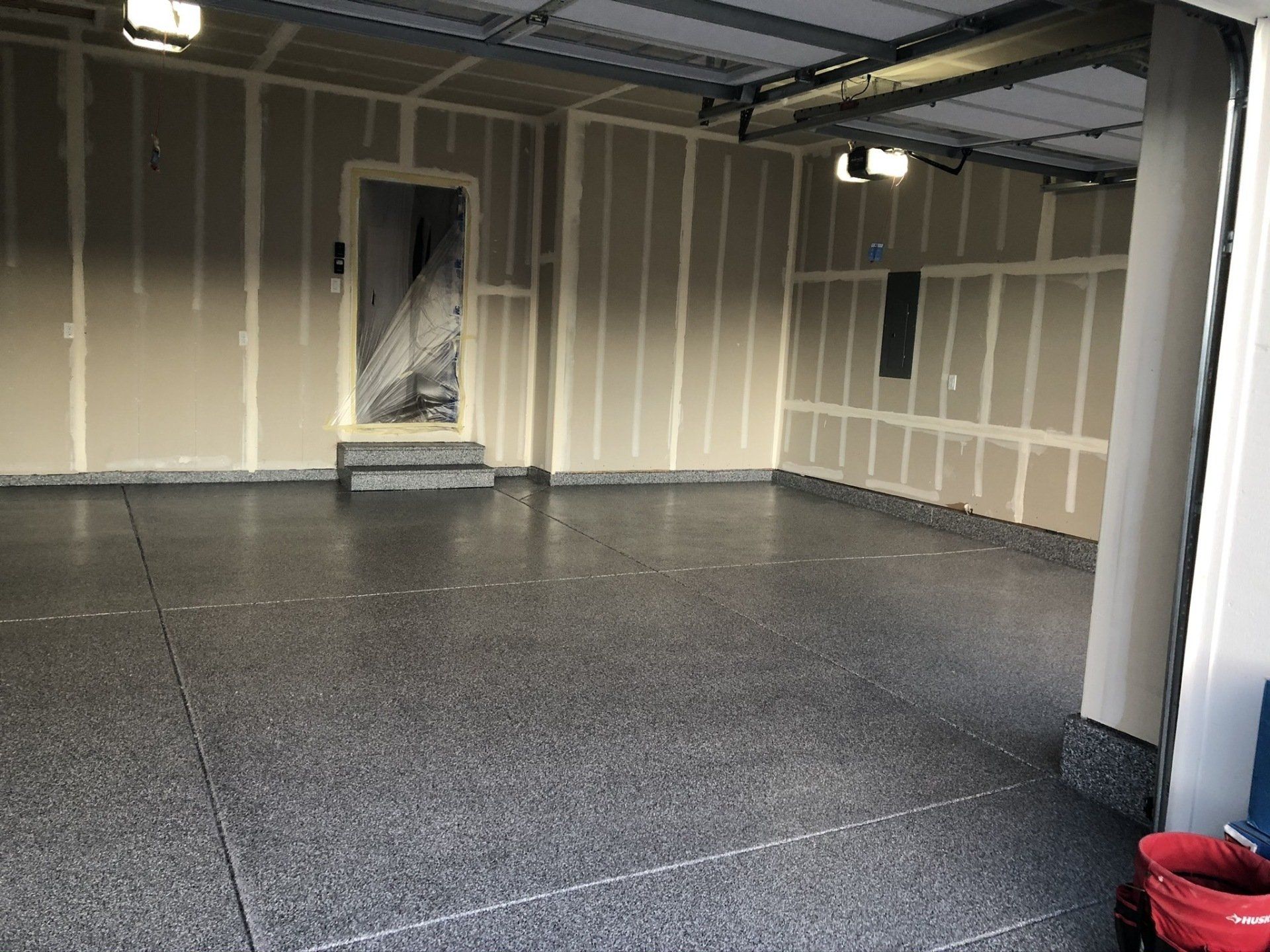 Wide Garage with Concrete Flooring — Silverthorne, CO — K J M Floor Store