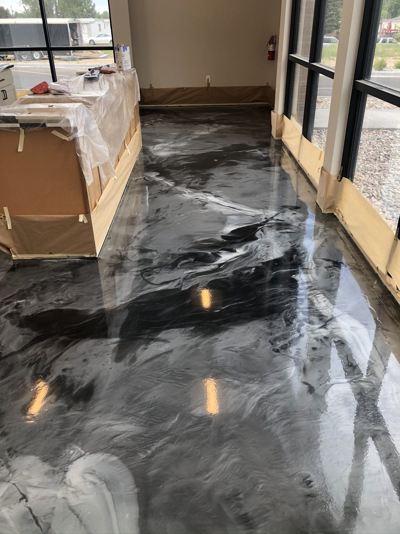Commercial Epoxy Flooring — Silverthorne, CO — K J M Floor Store
