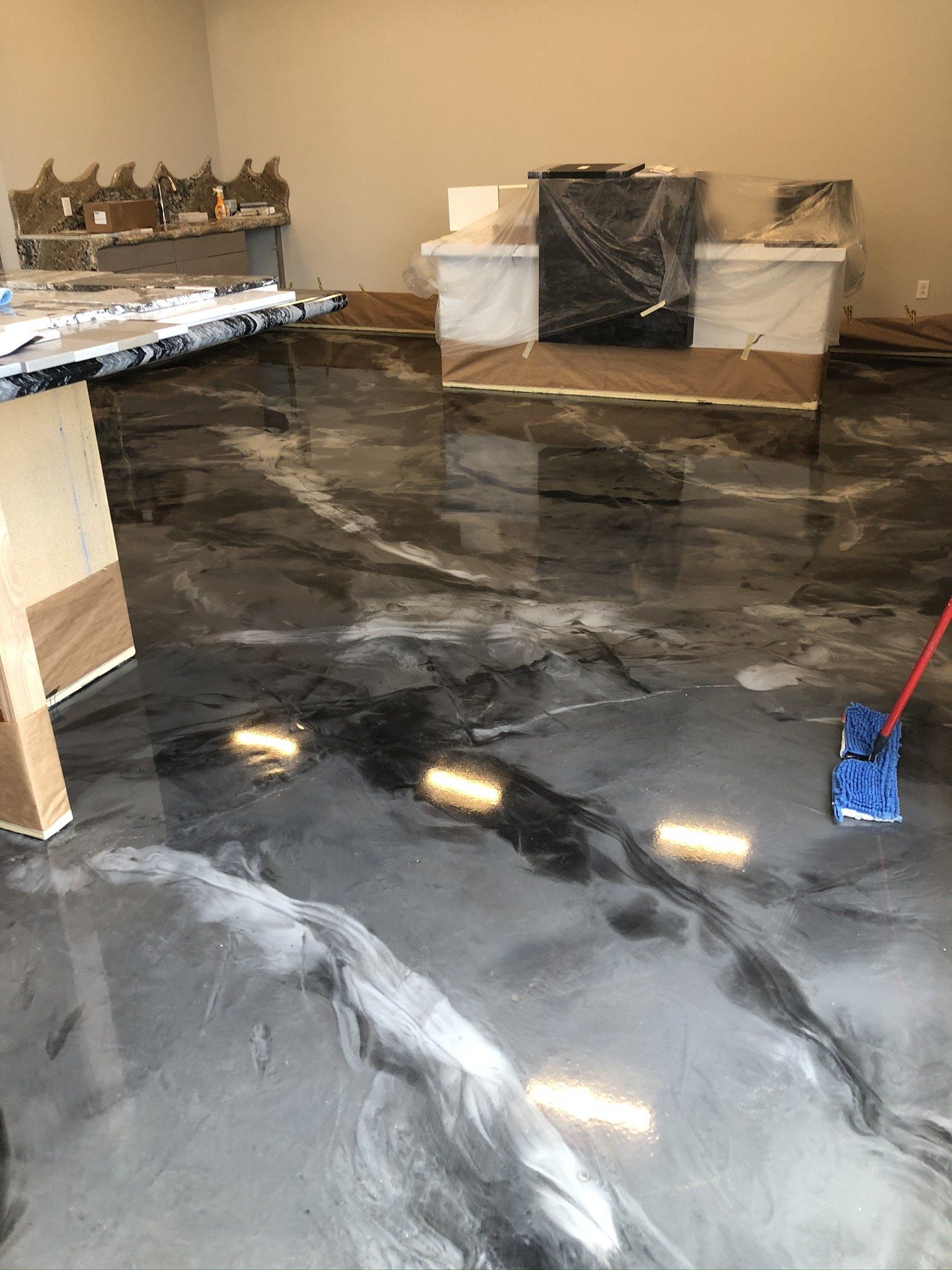 Mapping the Floor — Silverthorne, CO — K J M Floor Store