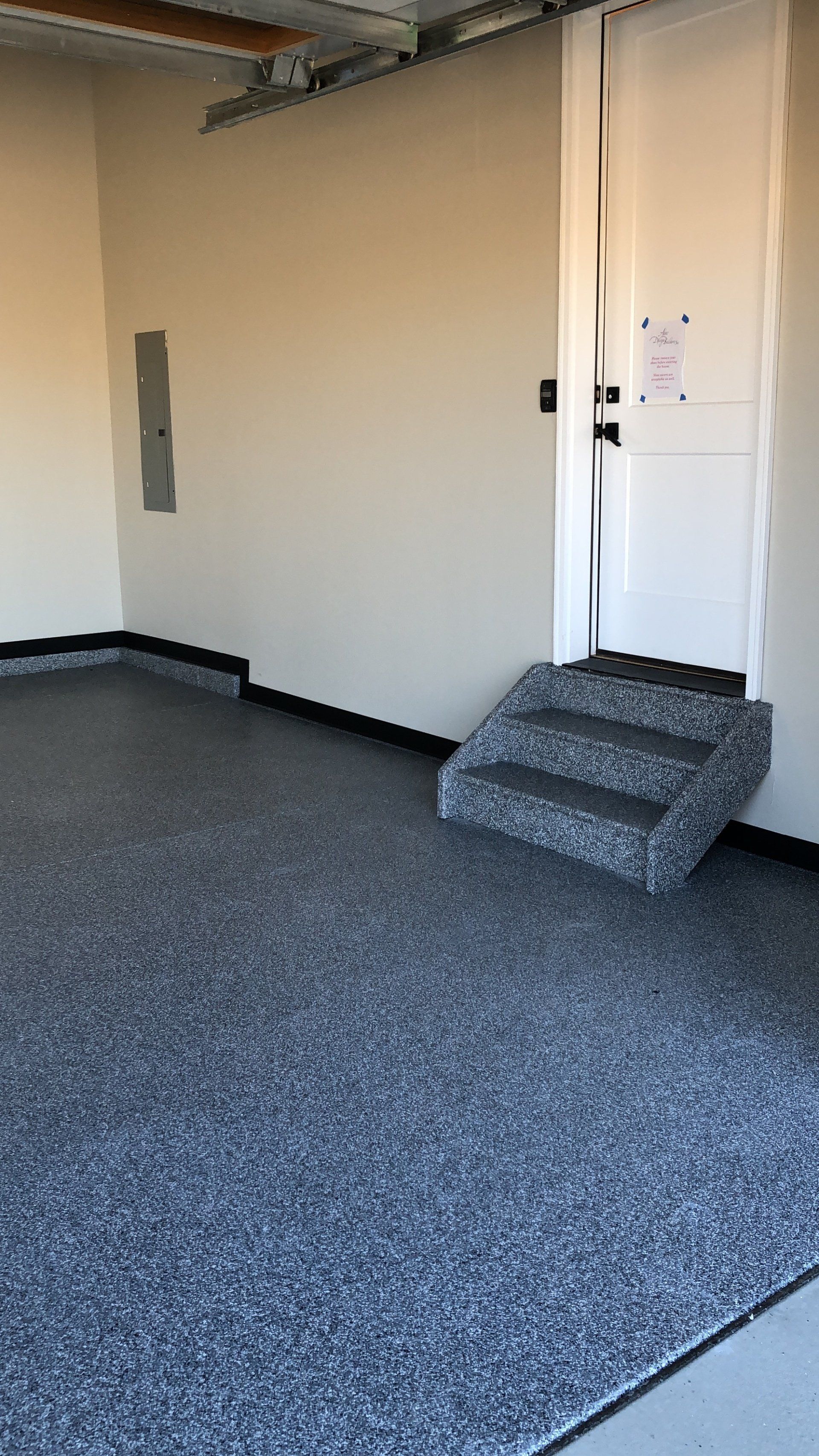 Coating with Gray Concrete — Silverthorne, CO — K J M Floor Store