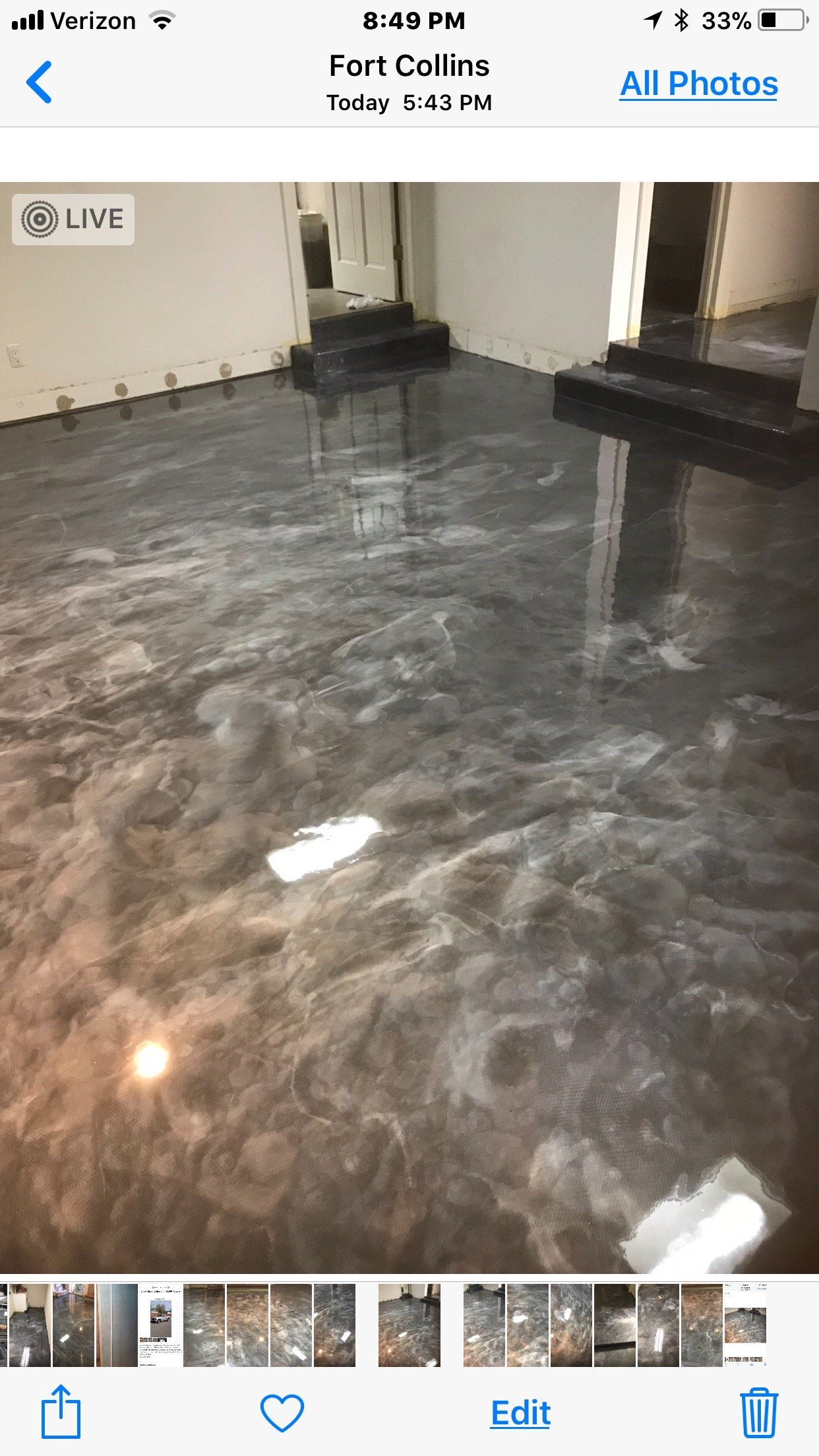 Shiny Marble Flooring — Silverthorne, CO — K J M Floor Store
