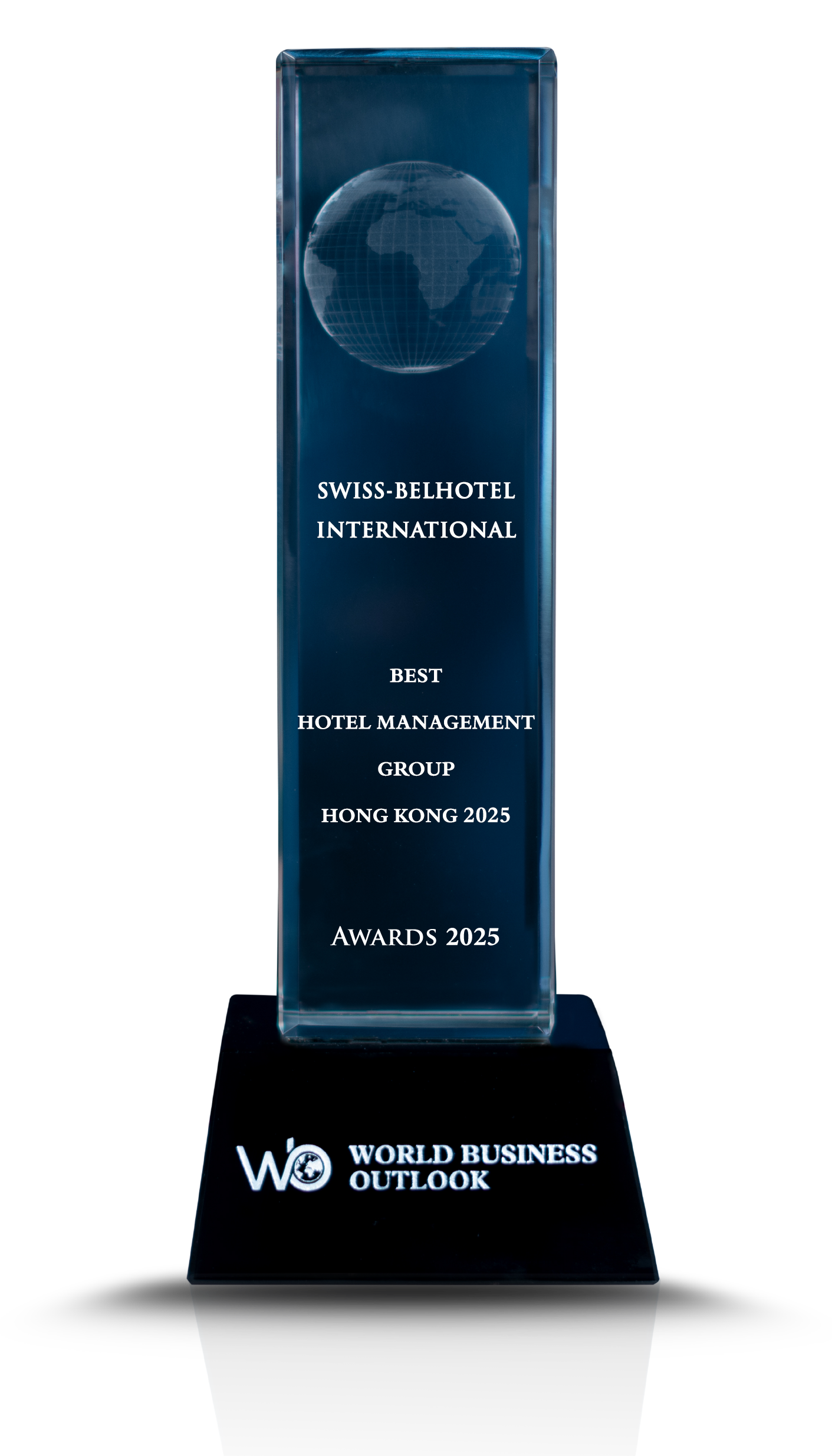 The trophy for Best Hotel Management Group Hong Kong