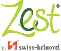 Zest by Swiss-Belhotel logo: green 