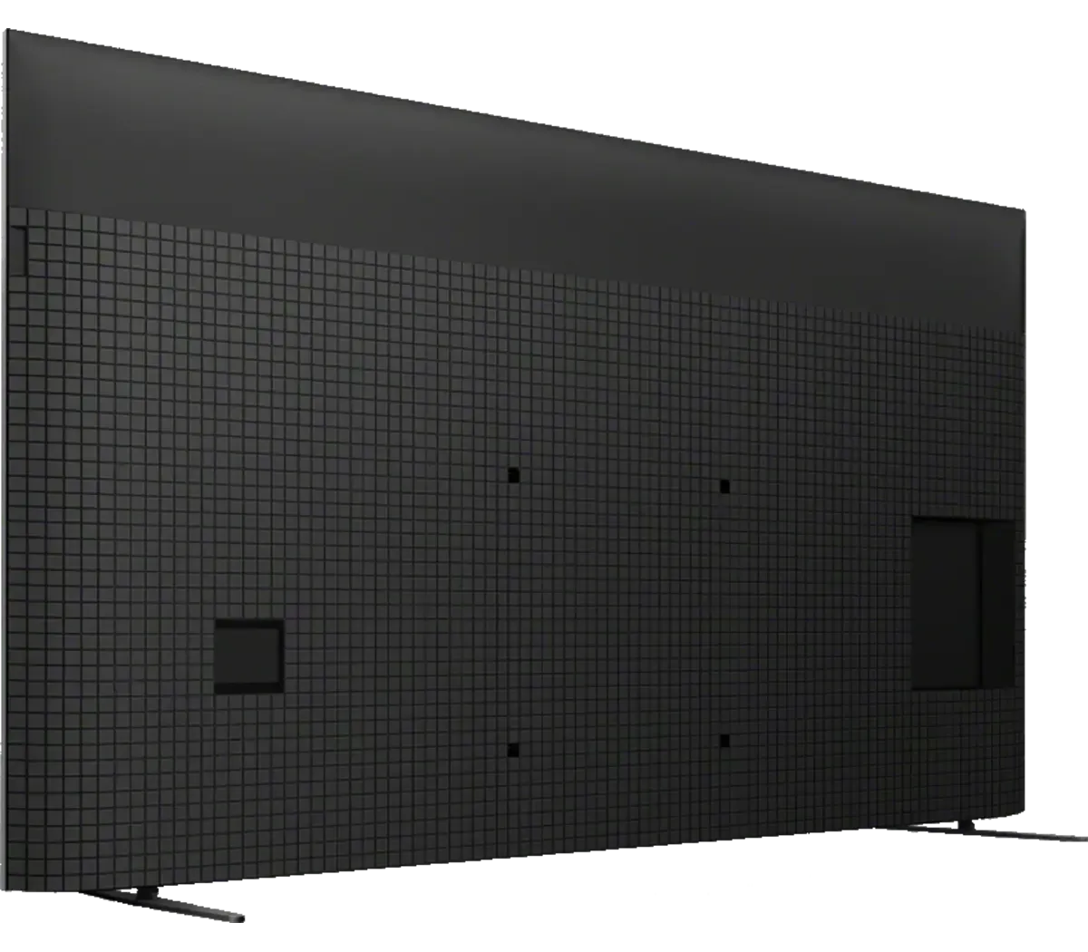 The back of a bravia 7 television is shown on a white background.