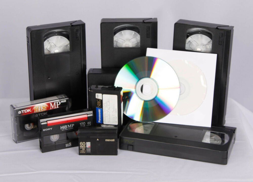 Video & Audio Tape, & Phone Conversion to DVD, Bluray, CD or Thumbdrive
