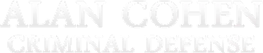 The name alan collins is written in white on a white background.