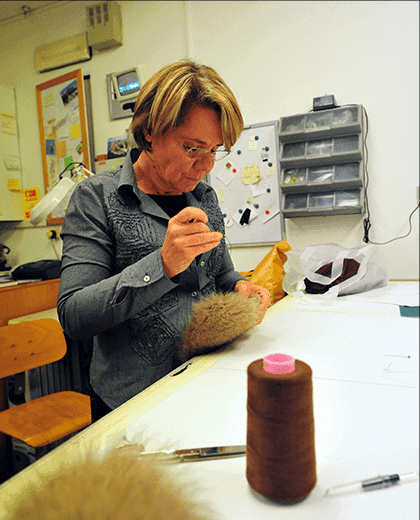 Laboratorio artigianale di pellicceria