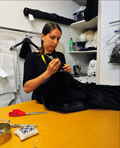 Servizio di riparazione pellicce