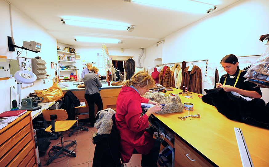 Atelier artigianale di pellicceria