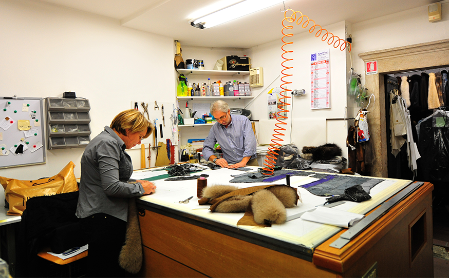 Laboratorio delle pellicce