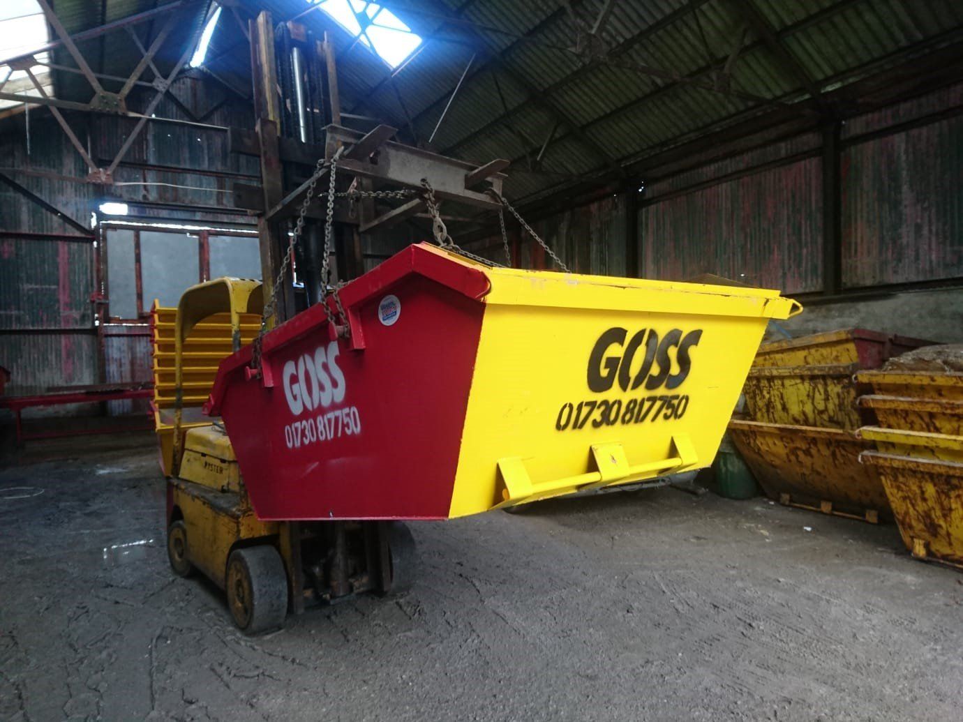 Building waste disposal