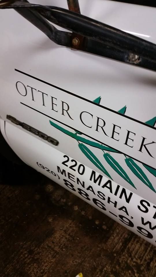 Otter Creek Car Sticker — Plymouth, WI — JDL Detailing