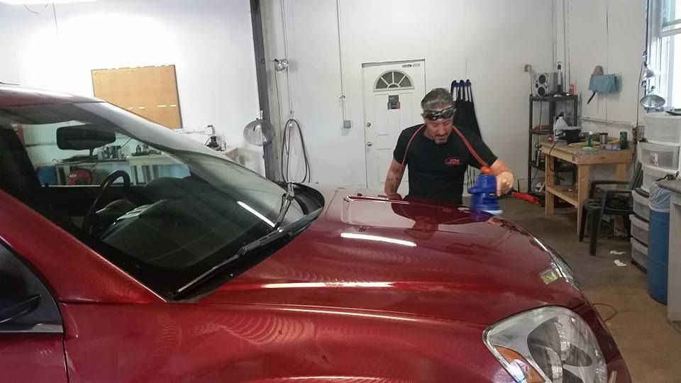 Man Polishing Car — Plymouth, WI — JDL Detailing