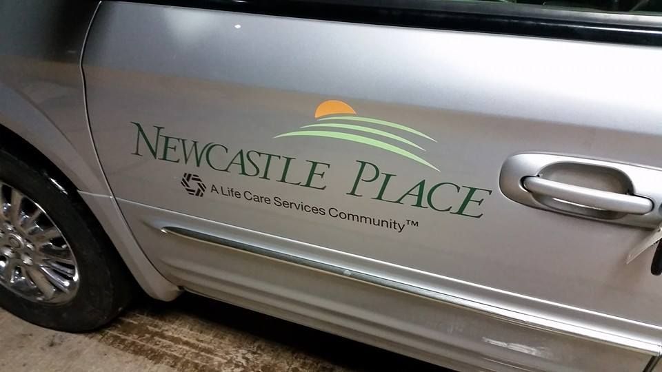 Newcastle Place Car Sticker — Plymouth, WI — JDL Detailing