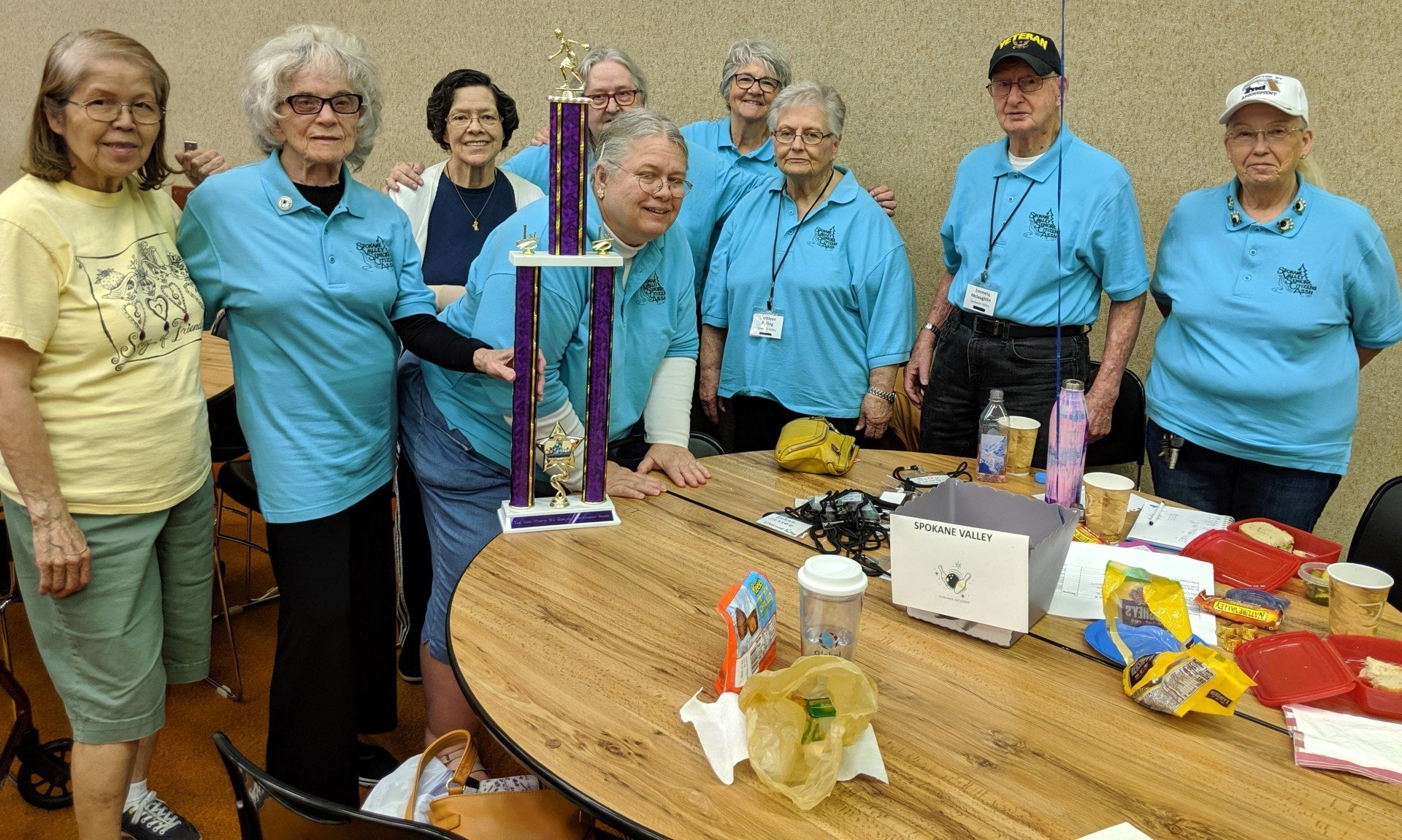 1st Place - South Side Community Center - 243.1 Avg.