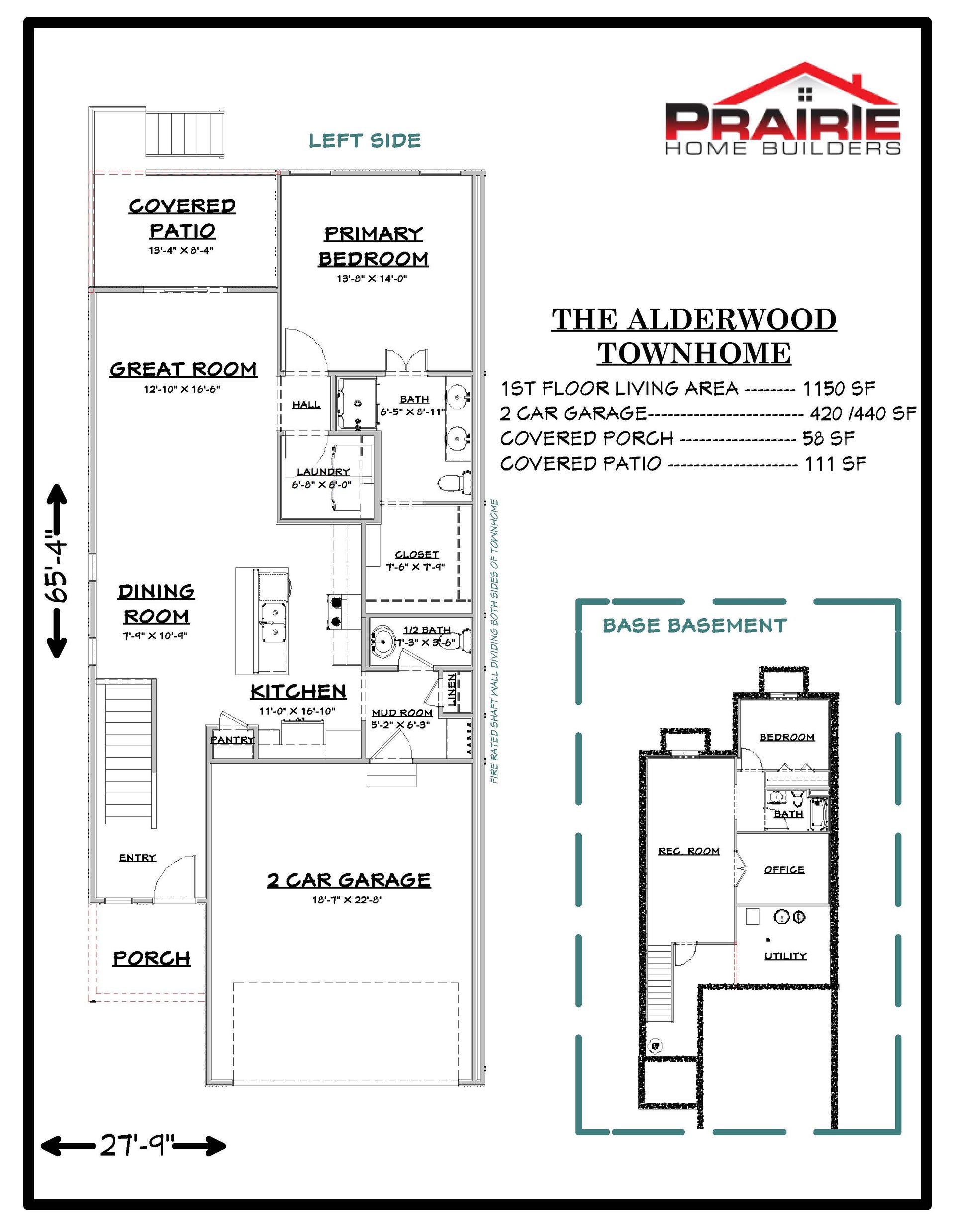 Legacy Townhome — Lincoln, NE — Prairie Home Builders
