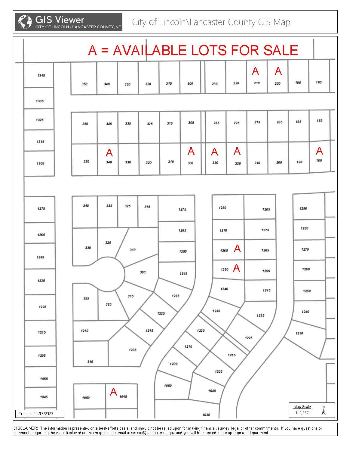 Baylor Heights 2nd Addition Map — Lincoln, NE — Prairie Home Builder