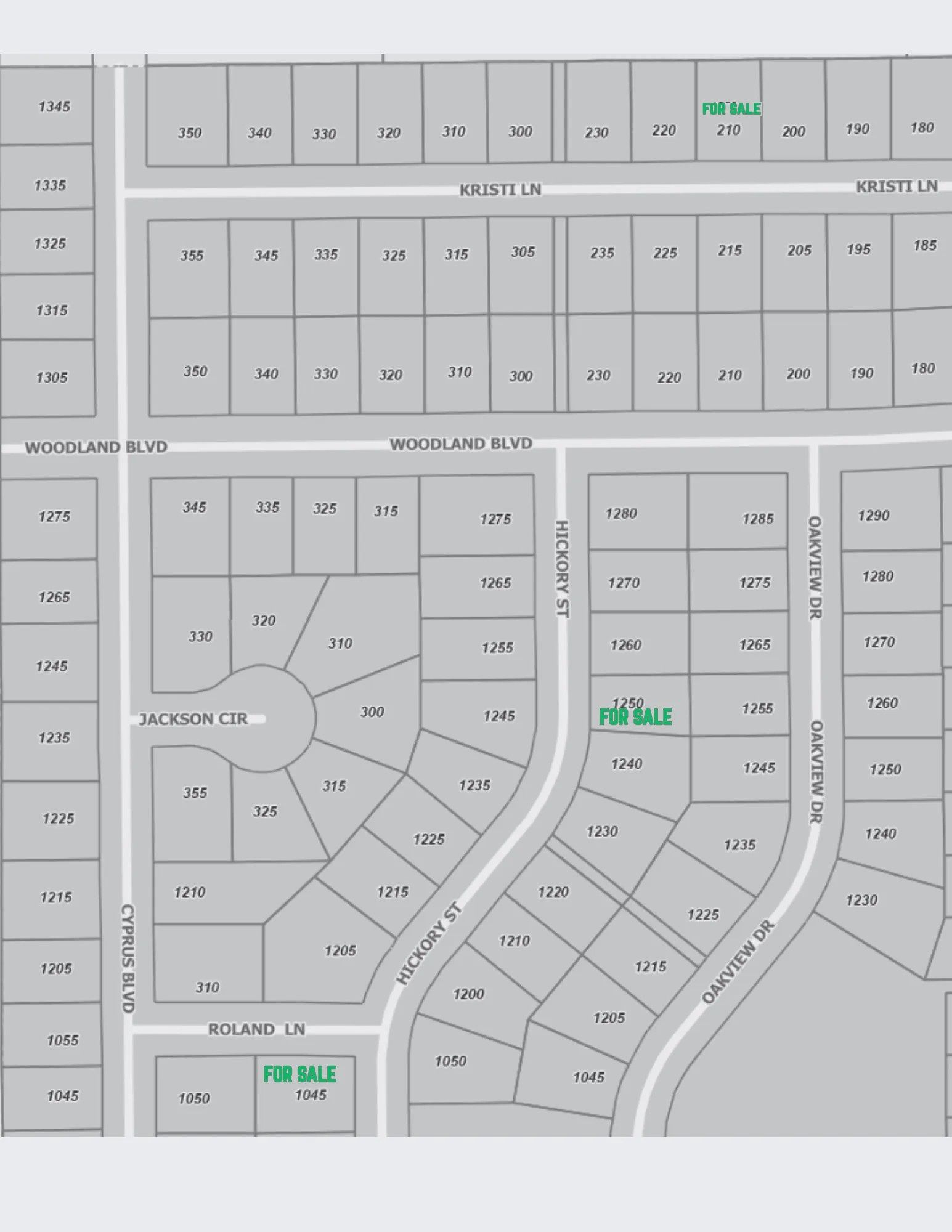 Baylor Heights 2nd Addition Map — Lincoln, NE — Prairie Home Builder