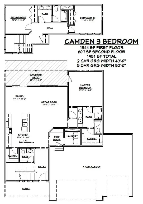 Complete Camden Home Illustration — Lincoln, NE — Prairie Home Builder