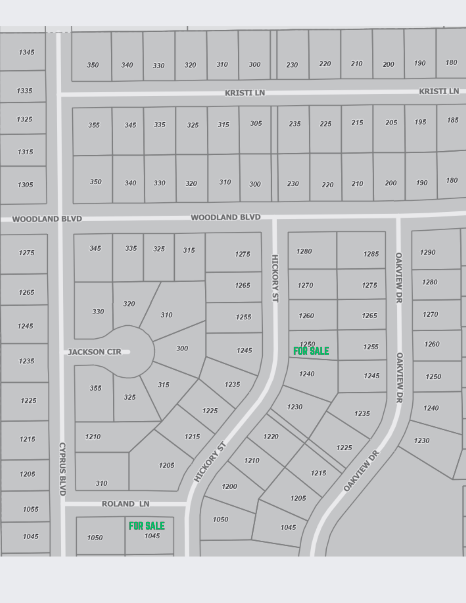 Baylor Heights 2nd Addition Map — Lincoln, NE — Prairie Home Builder