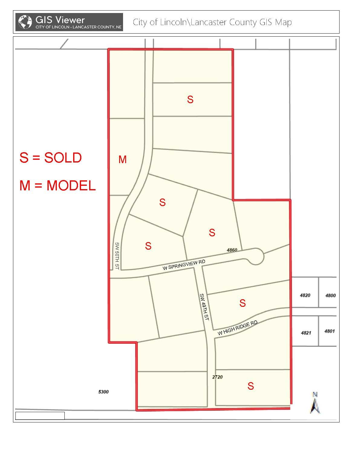 Prairie Village North 12th Addition Map — Lincoln, NE — Prairie Home Builder