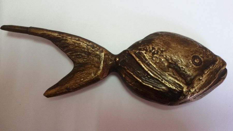 oggetto in metallo artigianale