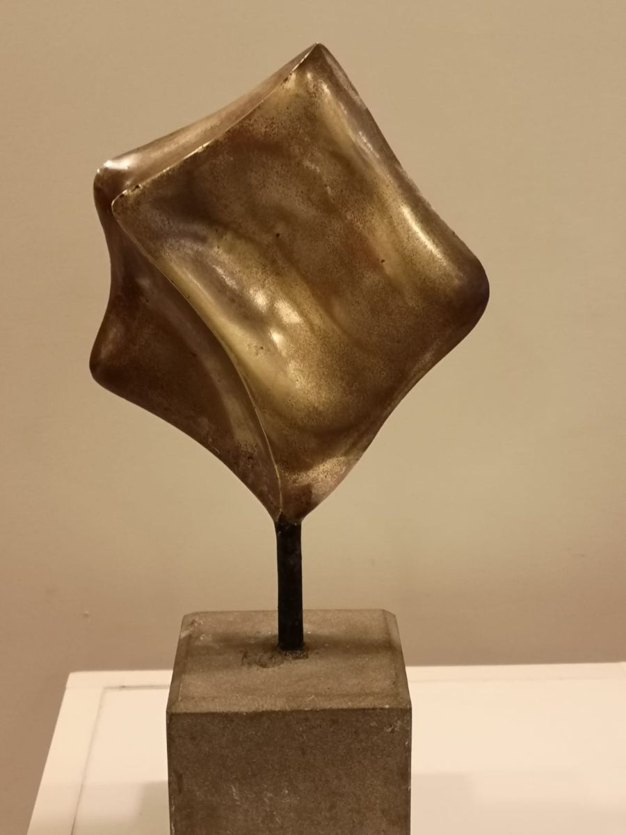 targa per premio in bronzo