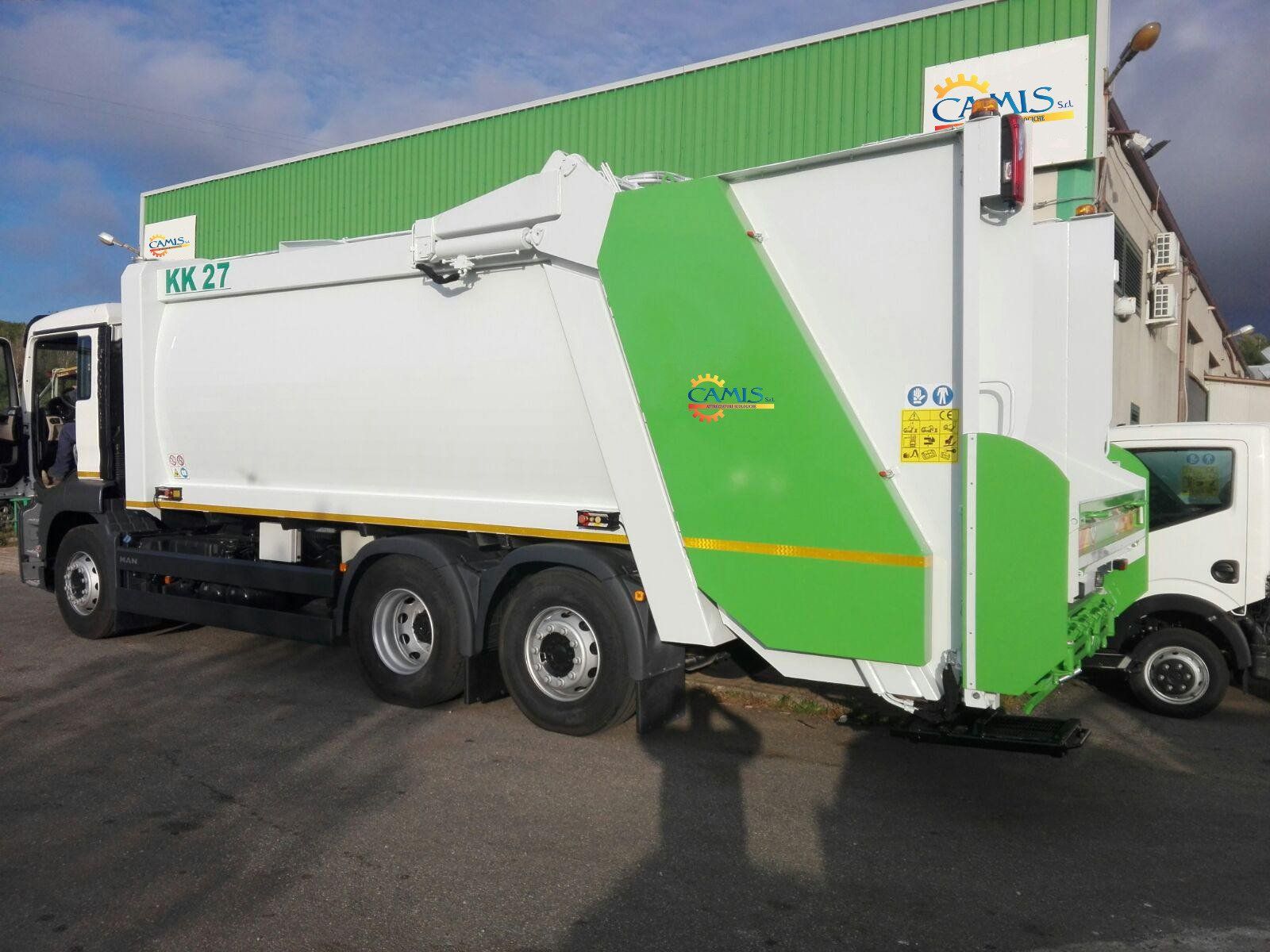 attrezzature all'avanguardia per raccolta rifiuti