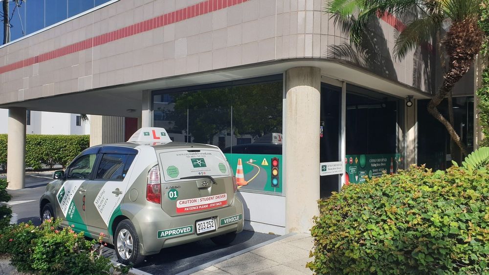 A Car is Parked in Front of a Building