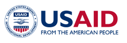 A logo for usaid from the american people