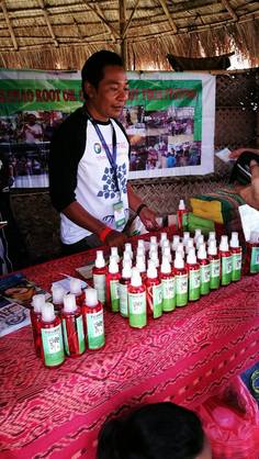 Paramao Oil stall in Bali