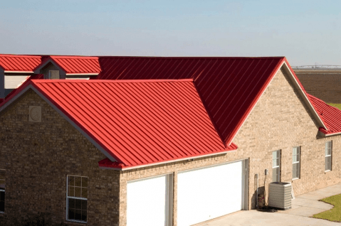 Metal R-Panel Roof