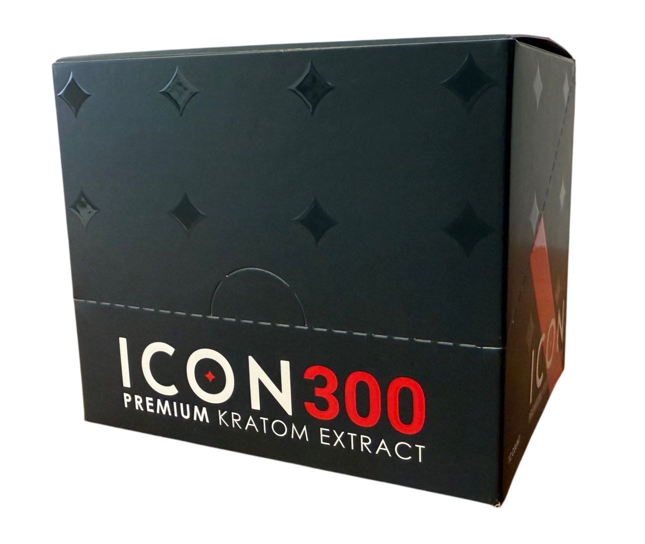 A cardboard box is sitting on a conveyor belt in a machine.