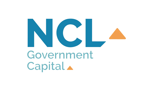 NCL Government Capital logo: blue letters 