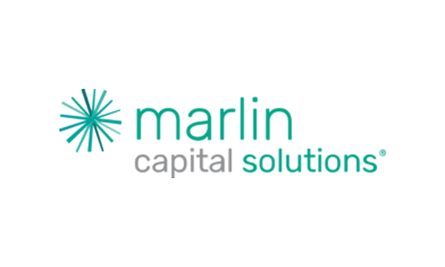 Logo for Marlin Capital Solutions: text 