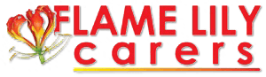 Flame Lily Carers logo