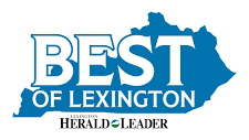 The logo for the best of lexington herald leader