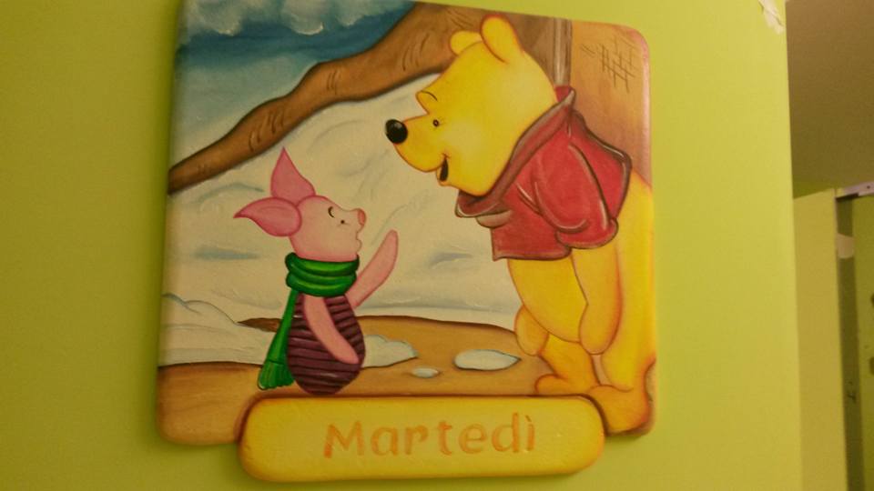 Quadro martedì Winnie the Pooh
