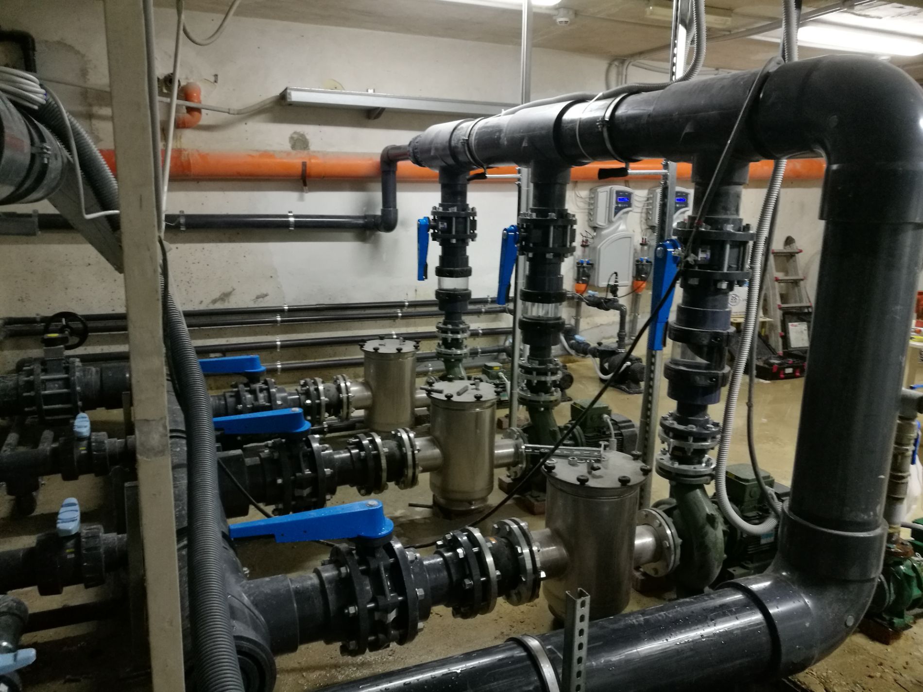 impianto di filtraggio