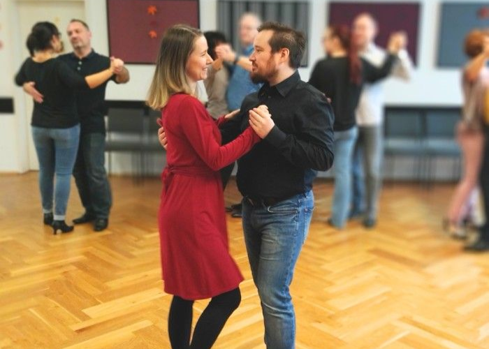 Melanie und Tim Seifert tanzen in der Tanzschule Leipzig