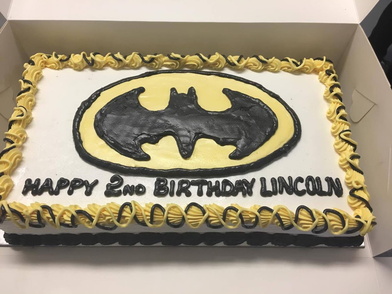 Batman Themed Birthday Cake By Crusty's Bakery in Mackay