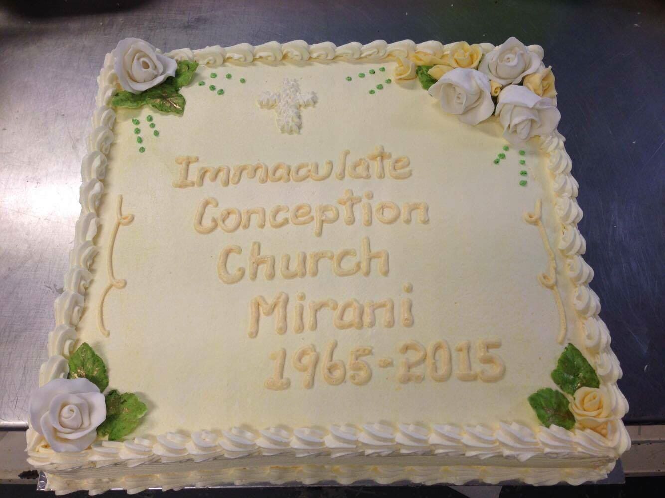 Celebration Cake By Crusty's Bakery in Mackay, QLD