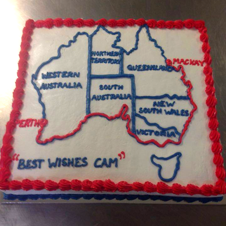 special occasion cake decorated by crusty's bakery in Mackay QLD